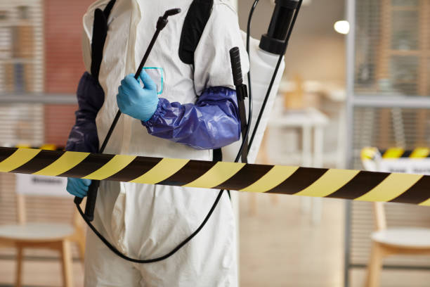 Professional Biohazard technician working in Troy, NC